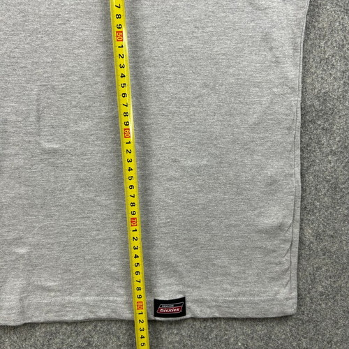Dickies men's grey long sleeve pocket t-shirt 2XL oatmeal