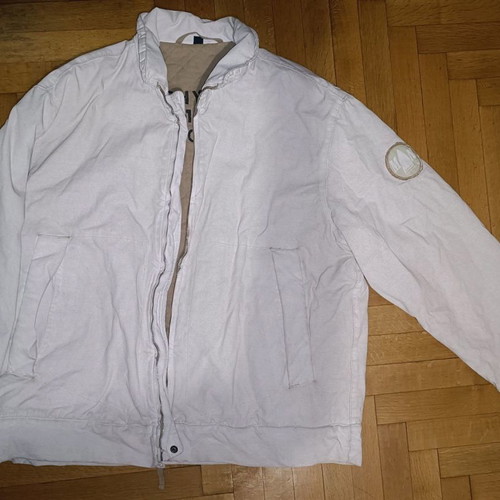 Murphy & Nye jacket XL used, beige, zipper needs replacement