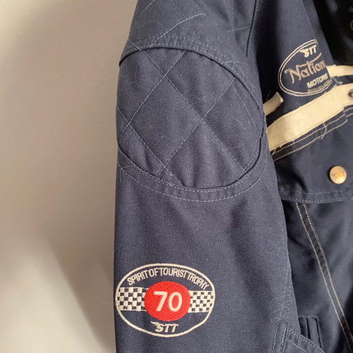 BLH STT-Isle of Man motorcycle jacket used, limited edition, size XL