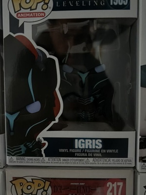 Funko Pop Igris Solo Leveling like new