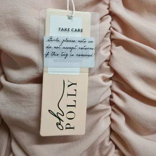 Oh Polly pink mini dress new