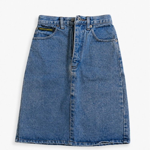 Americanino Blue Denim Skirt XS EU 32-34 Like New