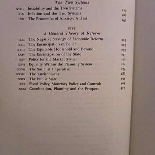 Economics and the Public Purpose used hardcover book in English