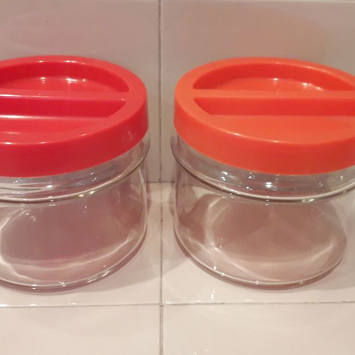 Borgonovo vases used, set of 2 pieces