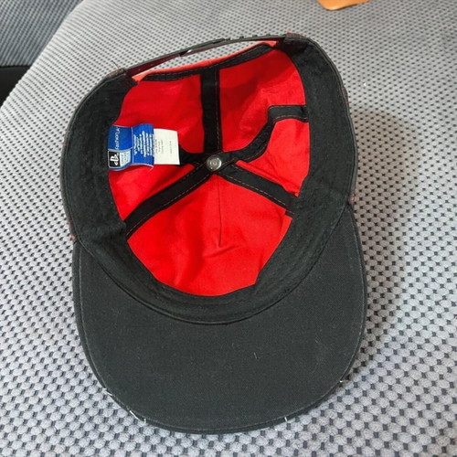 Sony PlayStation Embroidered Logo Cap one size men's hat black/red like new