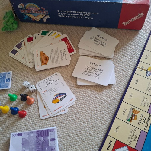 European Monopoly board game used by Remoundo
