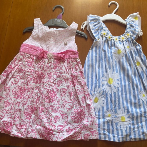 Children's dresses like new, 2 pieces, 98 cm, 3 years Mandarino and Sprint