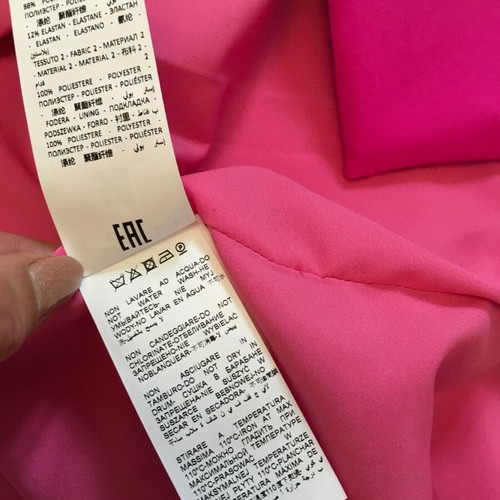 Gaelle Paris extravagant dress new, size 40FR, black and pink
