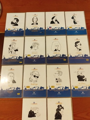 Classics CD collection like new, 14 classical music composers