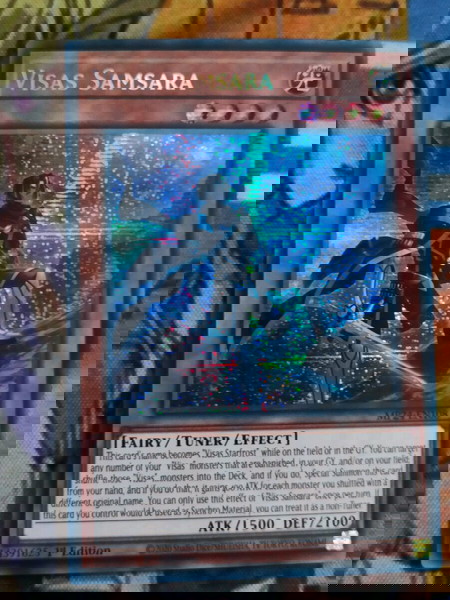 1) Visas Samsara (Secret Rare, Yugioh)