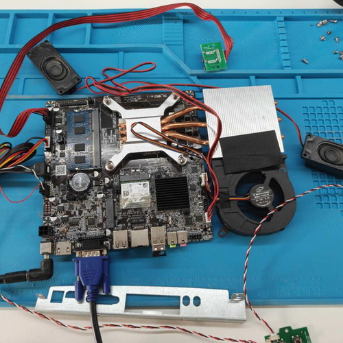 Mini PC used with 12V PSU and peripherals