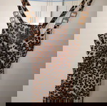  Φόρεμα με Λεοπάρ Σχέδιο- Medium