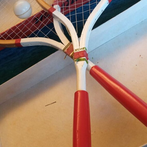 Vintage Badminton collectible game like new, 1960 ELVA set
