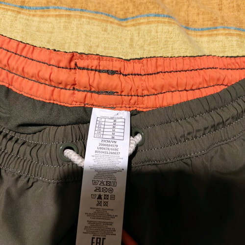 Coast to coast men's swimwear like new, size Medium, beige and brown