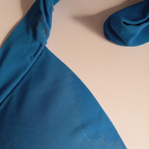 Calvin Klein women's swimsuit used, size L, blue