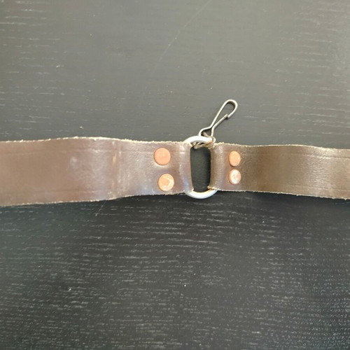 Scout belt used, vintage 60s-70s, leather, 74cm
