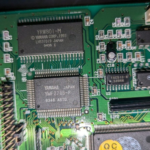 Mozart Wave Table S601213-B used ISA sound card with OPL3 OPL4