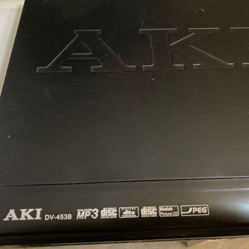 DVD Player AKI DV-453B used without remote control