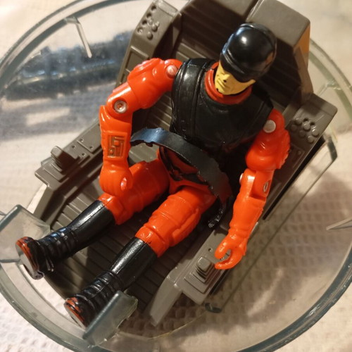 Destro's Razorback Wild Boar vehicle used with G.I. Joe figure