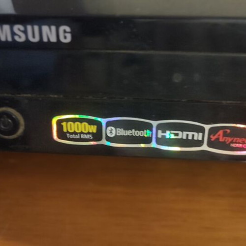 Home cinema used, speakers perfect, device needs service