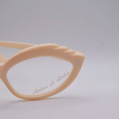 Robert La Roche Vintage 80s Eyeglasses New, Model 315 White