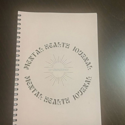 Mental Health Journal new with spiral binding