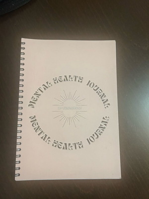 Mental Health Journal new with spiral binding