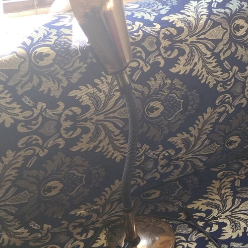 Vintage Space Age Table Lamp used, 68cm, retro design