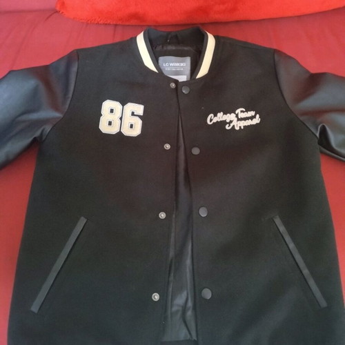 Lc Waikiki kids college jacket like new, black and yellow, size 140 cm