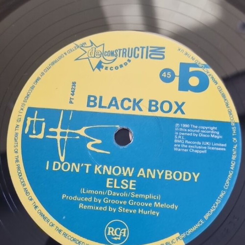 Vinyl Black Boxed Total Mix used