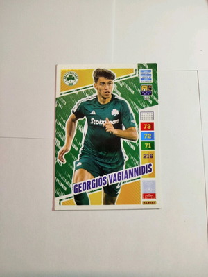 Panathinaikos Adrenalyn 23-24 Georgios Vagiannidis like new