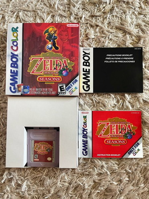 Nintendo GameBoy Color The Legend of Zelda Oracle of Seasons σαν καινούργιο