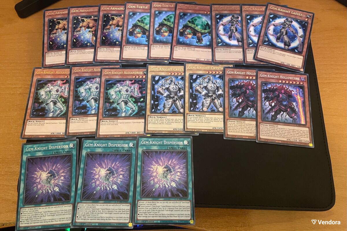 Yu-Gi-Oh! Gem Knight Core cards new with -  25,00 - Vendora.cy