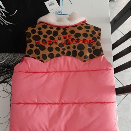 Marc Jacobs girls sleeveless jacket new, pink, size 4 years