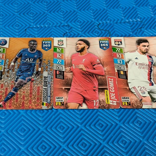 Panini FIFA 365 2019 collectible cards set of 3 like new