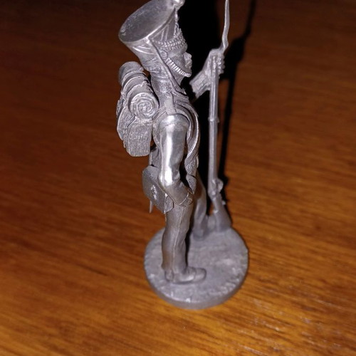 Figure of Greek Select Sergeant 1833 used, pewter