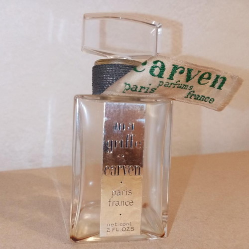 Vintage μπουκάλι αρώματος Ma Griffe by CARVEN μεταχειρισμένο, 60 ml