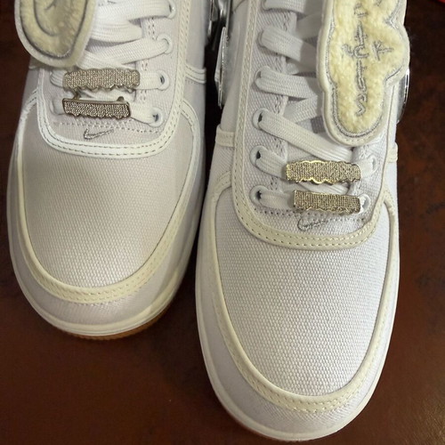 Nike Travis Scott x Air Force 1 Travis Scott παπούτσια μέγεθος 44 άσπρα σαν καινούργιο