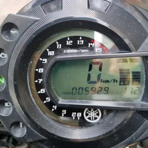 Yamaha FZ6 Fazer used, 600cc, red, 6,000km, model 4/06