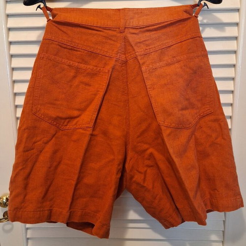 Street One linen terracotta cotton shorts like new