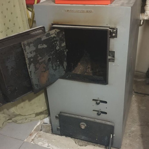 Viesman Wood Boiler with 1000L Buffer used
