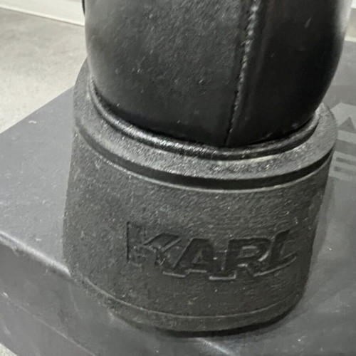 Karl Lagerfeld leather boot original calf-high like new, size 36, black
