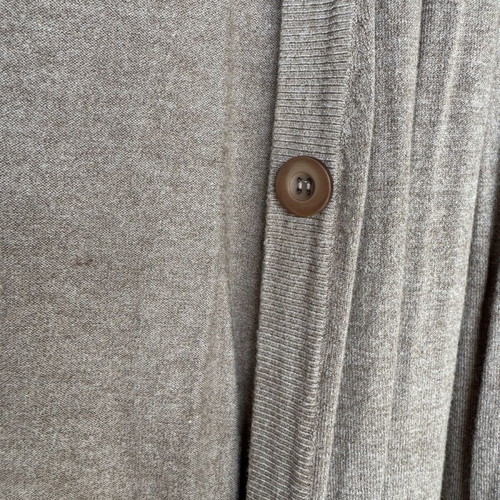 Porta Fortuna long cardigan S/M like new, beige brown