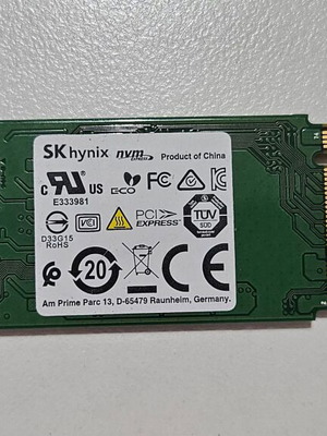 SK hynix BC511 512GB NVMe M.2 2242 PCIe 3.0 x4 SSD