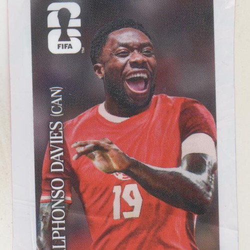 Panini FIFA World Cup 2026 Alphonso Davies (CAN) Coca Cola sticker new