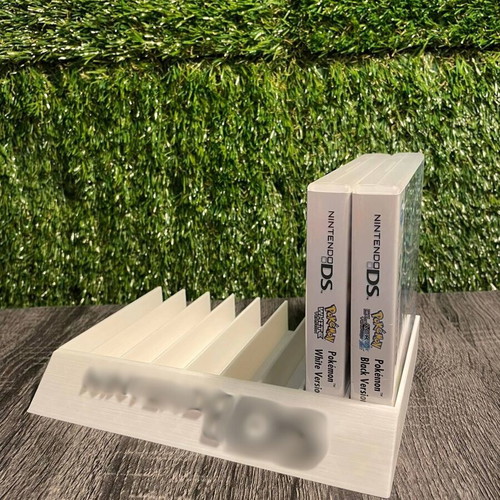 3D Printed Game Storage Stand for Nintendo DS 9 Slots new