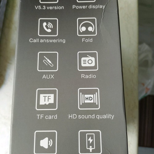Wireless headphones sealed and new