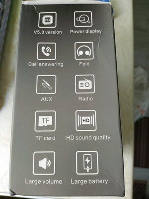 Wireless headphones sealed and new