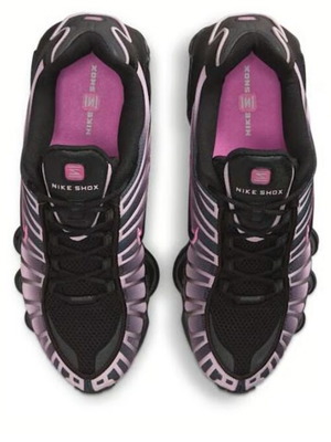 Nike Shox TL shoes new, black and playful pink