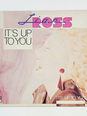 Lian Ross It's Up To You 12" Maxi Single δίσκος βινυλίου σαν καινούργιο